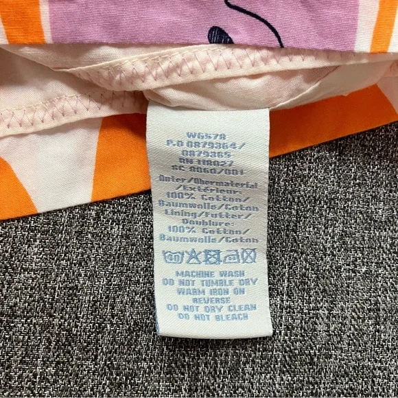 Boden Apple Print Skirt 100% Cotton ALine 4 Petite 4P - Picture 4 of 11